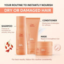 Wella Professionals Invigo Nutri-Enrich Conditioner For Dry, Frizzy & Damaged Hair With Goji Berry (1000ml)