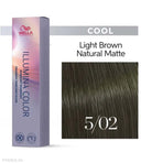 Wella Professionals Koleston Perfect Illumina Color 5/02 Cool Light Brown Natural Matte (60gm)