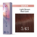 Wella Professionals Koleston Perfect Illumina Color 5/43 Warm Light Brown Red Gold (60gm)