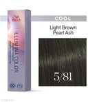 Wella Professionals Koleston Perfect Illumina Color 5/81 Light Pearl Ash Brown (60gm)
