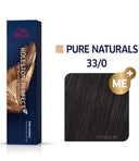 Wella Professionals Koleston Perfect Pure Naturals - 33/0 Dark Brown Intensive (60gm)