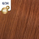 Wella Professionals Koleston Perfect Vibrant Reds 6/34 Dark Blonde Golden Red Hair Color (60gm)