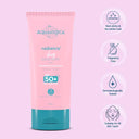 Aqualogica Radiance+ Dewy Sunscreen with Watermelon & Niacinamide - SPF 50+ & PA+++