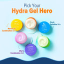 Aqualogica Glow+ Hydra Gel Moisturizer with Papaya & Vitamin C|24 Hour Intense Hydration (200g)