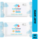 Baby Dove Rich Moisture Baby Care Wipes (50 Pieces x 2 Pack )