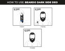 Beardo Dark Side Deo 150ml |Spicy & Woody | Body Spray Perfume For Men | Long Lasting No Gas Perfume (150ml)
