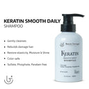 Buy Beauty Garage Professional Keratin Smooth Daily Shampoo & Conditioner (300ml+300ml) Online in India
