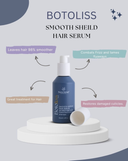 Buy Beauty Garage Products at the lowest price from Pixies.in. Check out Beauty Garage Botoliss Smooth Sheild Hair Serum (100ml) reviews. COD