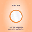 Bella Cotton Pads Oval With D-Panthenol & Orange Flower Extract (70 Pieces x 2)