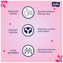 Shop Bella Drai Sanitary Pads With Wings with 8 Pads - Red (8 pieces) Online in India Chennai Tamil Nadu / Review