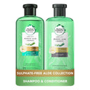 Herbal Essences Bio:Aloe & Bamboo Shampoo + Conditioner For Soft Smooth Hair, No Sulphates & Paraben (400ml + 400ml)