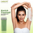 Biosoft Green Apple Cream Refill Wax - Cartridge (100gm)