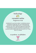 Shop Bodycology Cucumber Melon Fragrance Body Mist (237ml) Online in India Chennai Tamil Nadu / Review
