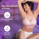 Shop Bombae Women Full Body Wax Strips For Dry Skin- (8+2 Strips) - Hair Removal With Shea Butter (8+2 Strips) Online in India Chennai Tamil Nadu / Review