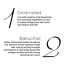 Brillare Onion Hair Oil Shots with Bakuchiol & Coconut Hair Oil for Hair Fall Control