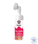 Bscly Paw Cleaner – 120ml Waterless Foot Scrubber Foam with Strawberry & Calendula, Natural, Moisturizing & Gentle for Dogs & Cats