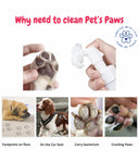 Bscly Paw Cleaner – 120ml Waterless Foot Scrubber Foam with Strawberry & Calendula, Natural, Moisturizing & Gentle for Dogs & Cats