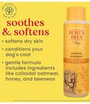 Burt’s Bees Oatmeal Dog Shampoo – 16 oz /473ml | All-Natural Formula with Colloidal Oat Flour & Honey, Gently Cleanses and Soothes Itchy, Dry Skin for Dogs & Puppies