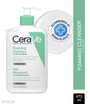 CeraVe Foaming Cleanser Face Wash For Oily Skin with Ceramides, Dermatologist Recommended