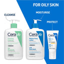 CeraVe Foaming Cleanser Face Wash For Oily Skin with Ceramides, Dermatologist Recommended