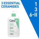 CeraVe Foaming Cleanser Face Wash For Oily Skin with Ceramides, Dermatologist Recommended