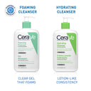 CeraVe Foaming Cleanser Face Wash For Oily Skin with Ceramides, Dermatologist Recommended