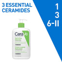 CeraVe Hydrating Cleanser Non-Foaming Face Wash for Dry Skin with Ceramides & Hyaluronic Acid