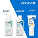 CeraVe Foaming Cleanser Face Wash For Oily Skin with Ceramides, Dermatologist Recommended