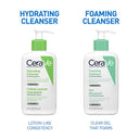 CeraVe Hydrating Cleanser Non-Foaming Face Wash for Dry Skin with Ceramides & Hyaluronic Acid