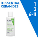 CeraVe Hydrating Cleanser Non-Foaming Face Wash for Dry Skin with Ceramides & Hyaluronic Acid