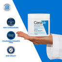 CeraVe Moisturizer For Dry Skin, Barrier Repair Cream with Ceramides, Dermatologist recommended