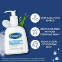  Shop Cetaphil Hydrating Foaming Cream Cleanser for All skin types with Niacinamide and Aloevera (236ml) Online in India Chennai Tamil Nadu / Review