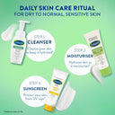 Cetaphil Soothing Foam Wash for Dry to Normal Skin with Ceramides (200ml)