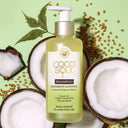 Coco Soul Dandruff Control Shampoo with Ayurvedic Medicine | 100% Cold Pressed Virgin Coconut Oil | Neem & Methi | Sulphate & Paraben Free - Makers of Parachute Advansed | 200ml