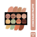 Swiss Beauty Cover Studio Ultra Base Concealer Palette - 03 (16gm)