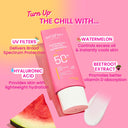 Dot & Key Watermelon Waterlight Face Sunscreen SPF 50 PA+++ No White Cast For Normal To Oily Skin