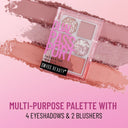 Shop Swiss Beauty Dual Passport For Face & Eyes Eyeshadow Palette - 02 Dinner Date (4.5gm) Online in India Chennai Tamil Nadu / Review
