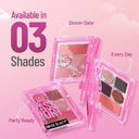 Buy Swiss Beauty Products at the lowest price from Pixies.in. Check out Swiss Beauty Dual Passport For Face & Eyes Eyeshadow Palette - 02 Dinner Date (4.5gm) reviews. COD