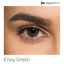 Aqualens Aquacolor Daily Disposable Zero Power Colored Lenses (10 Lens Pack)