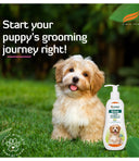 Himalaya Erina Puppy Shampoo & Conditioner – 200 ml | No-Tear, pH-Balanced Gentle Foam for Puppies, Conditions & Soothes Sensitive Skin