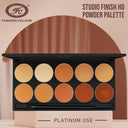 Buy Fashion Colour Products at the lowest price from Pixies.in. Check out Fashion Colour Platinum Studio Finish HD Powder Palette (10 Shades) reviews. COD