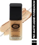 Fashion Colour Pro Matte Liquid Foundation With Full Coverage - (Vanila) (30ml)