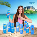 Finesse Restore & Strengthen Moisturizing Conditioner 384 ml with Hair Reviving Boost of Omega 9 Rich Cameillia Oil & Active Portiens.