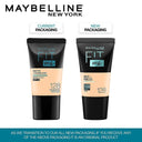 Maybelline New York Fit Me Matte + Poreless 16H Oil Control Foundation With SPF 22 PA ++ (18ml)