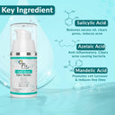 Fixderma 2% Salicylic Acid Serum for Anti Acne & Spot Treatment with 5% Azelaic Acid & 4% Mandelic Acid | Anti Acne Face Serum | Face Serum for Men & Women | Face Serum for Oily Skin