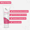 Buy Fixderma Products at the lowest price from Pixies.in. Check out Fixderma Face 21 Cleanser For Brightening & Radiance (75ml) reviews. COD