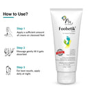 Fixderma Foobetik Foot Cream For Normal and Diabetic Foot Cracked Feet, Heel Repair & Calloused