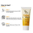 Fixderma Shadow Sunscreen SPF 50+ Cream For Dry Skin, PA+++ Protection & Water Resistant
