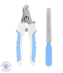 Foodie Puppies Professional Nail Cutter – Large, 4mm Stainless Steel Blades, Rubber Grip, Safety Lock, Precise Clipper for Dogs, Puppies, Cats & Small Animals