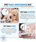 Foodie Puppies Professional Nail Cutter – Large, 4mm Stainless Steel Blades, Rubber Grip, Safety Lock, Precise Clipper for Dogs, Puppies, Cats & Small Animals